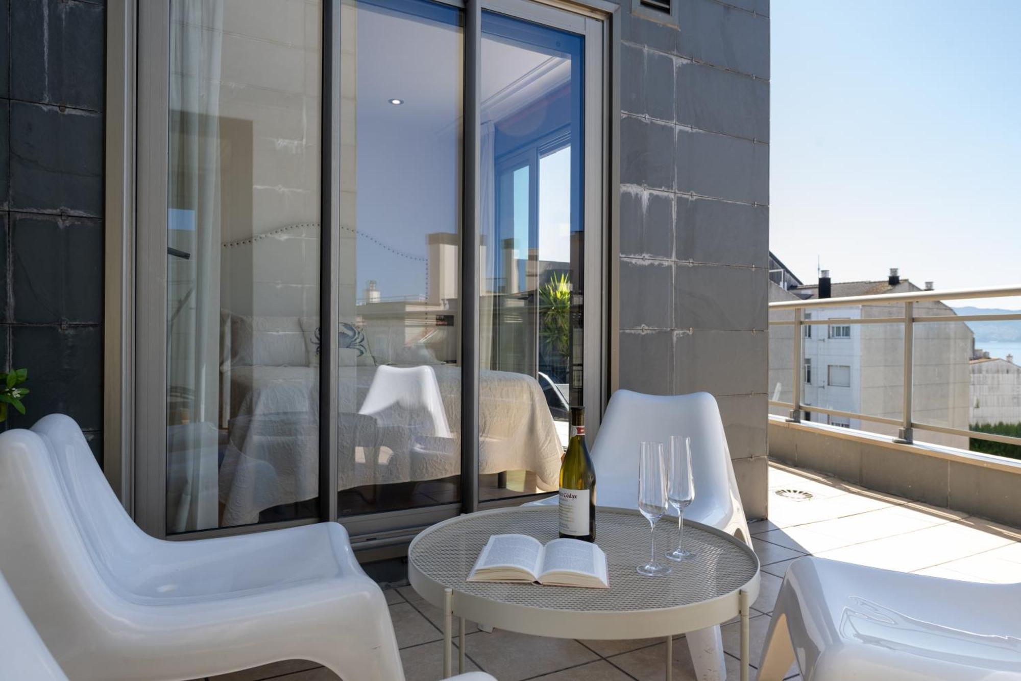 Apartament Atico De Lux Sanxenxo Zewnętrze zdjęcie